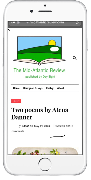 Published Work Alert! 2 Poems in Mid-Atlantic Review